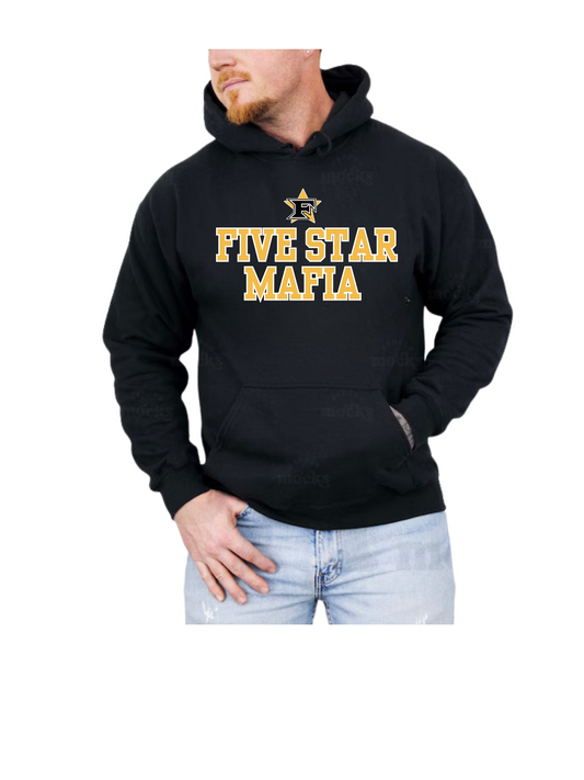 five star Baseball CUSTOM Hoodie