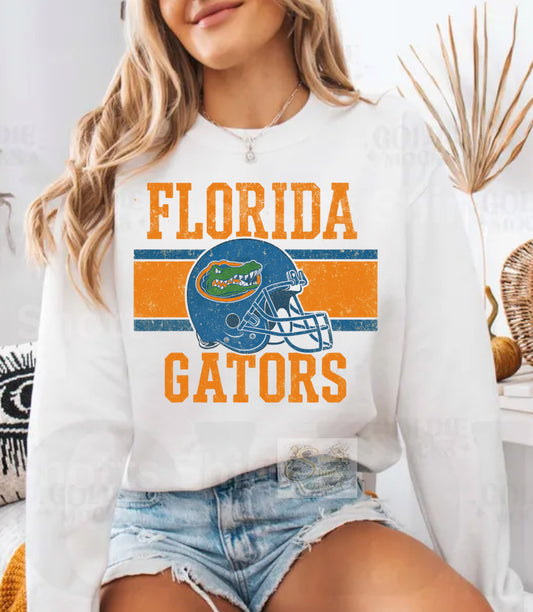 Florida Gators helmet line
