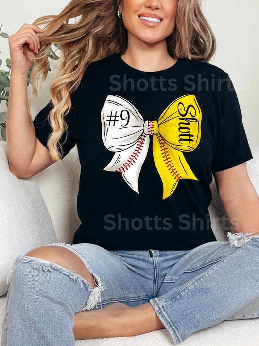 Baseball and softball Coquette Custom