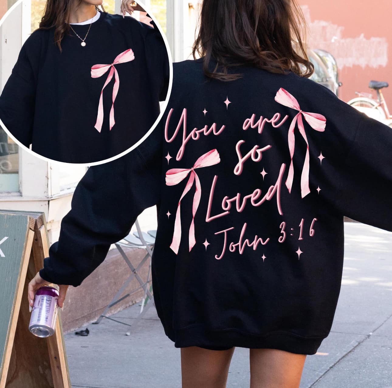 You are so loved Crewneck