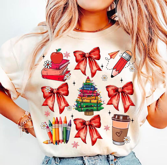 Teacher Christmas Coquette