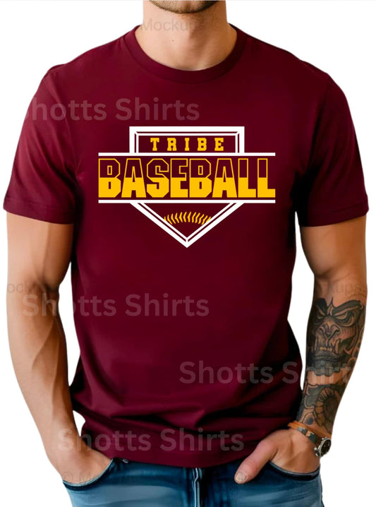 Tribe Baseball Plate