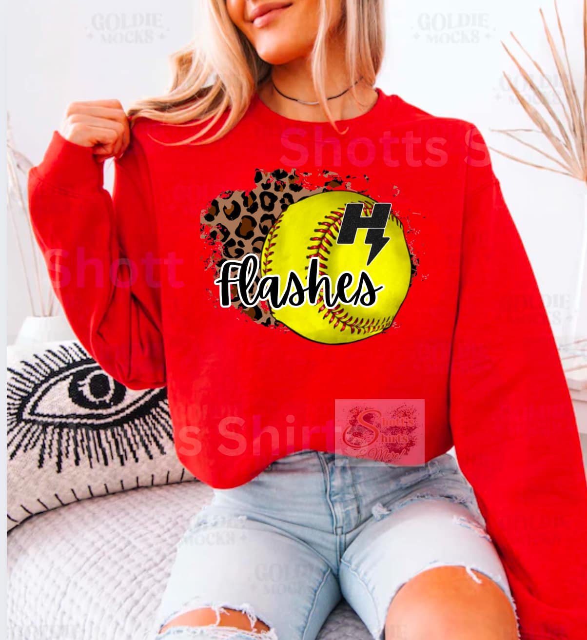 Flashes Softball cheetah