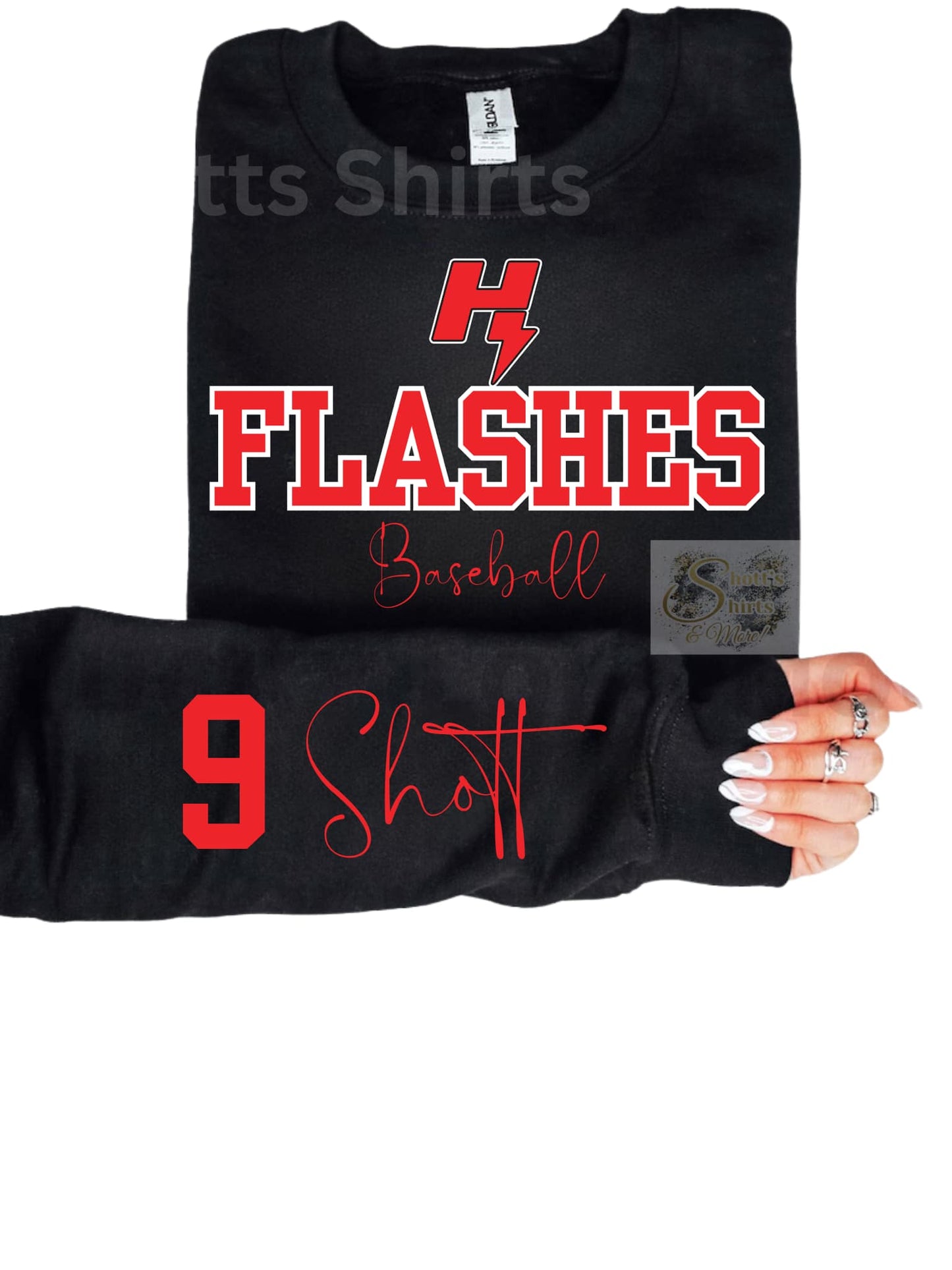 Flashes Baseball Custom