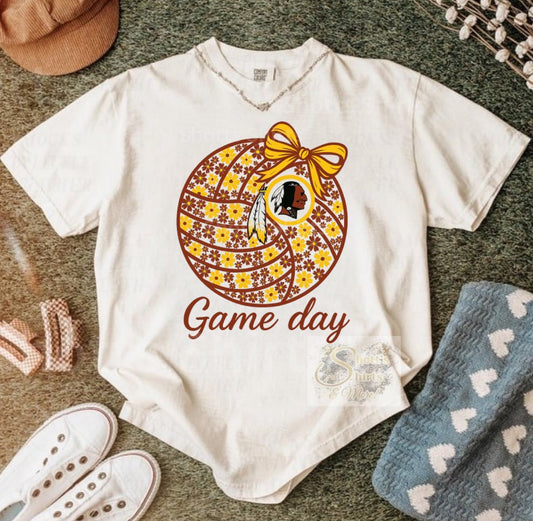 Warriors Volleyball floral