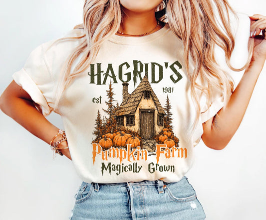 Hagrids pumpkin farm
