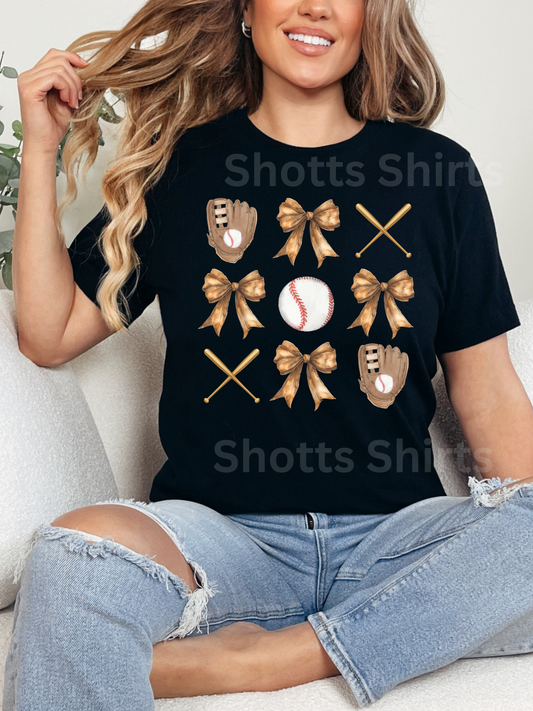 Baseball Coquette Brown