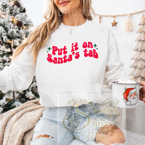 Put It On Santa's Tab