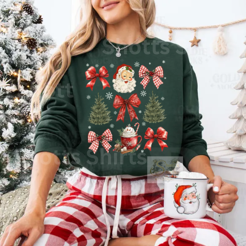 Christmas red vintage Coquette 2