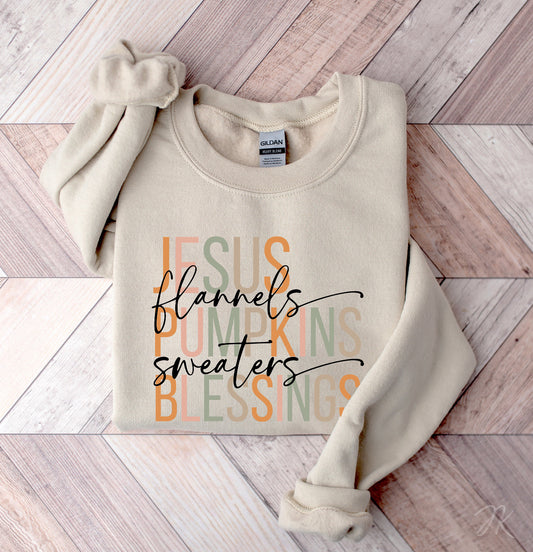 Jesus Pumpkins Blessings