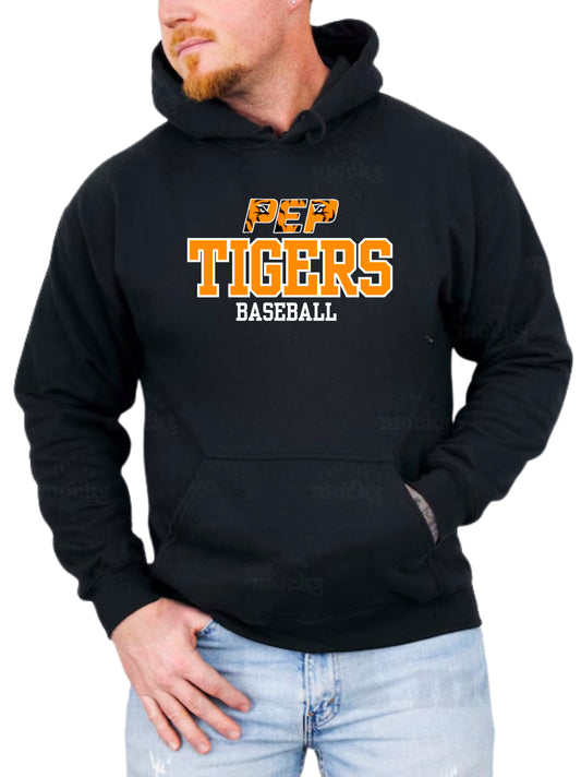 Tigers PEP Baseball CUSTOM Hoodie
