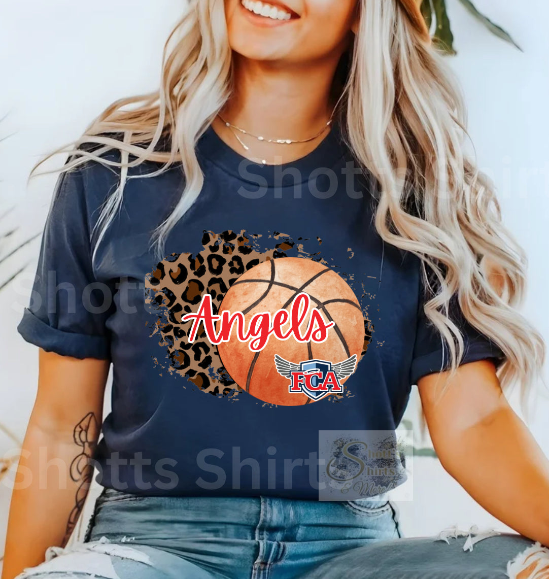 Angels cheetah Basketball