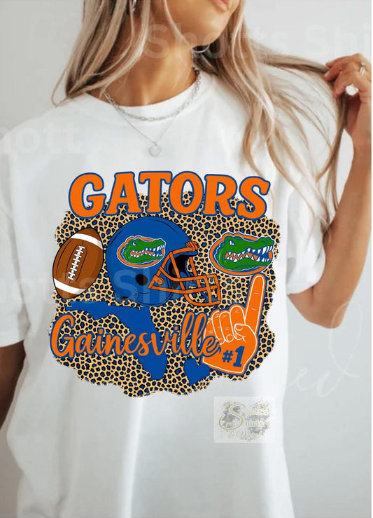 Gators leopard background