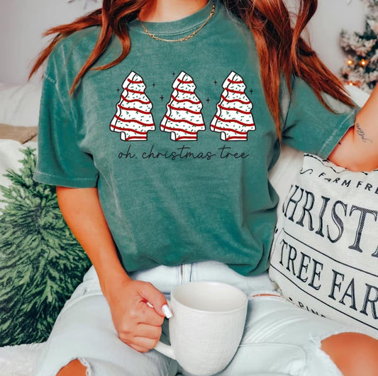 Oh, Christmas tree cakes