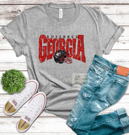 Georgia Bulldogs Helmet