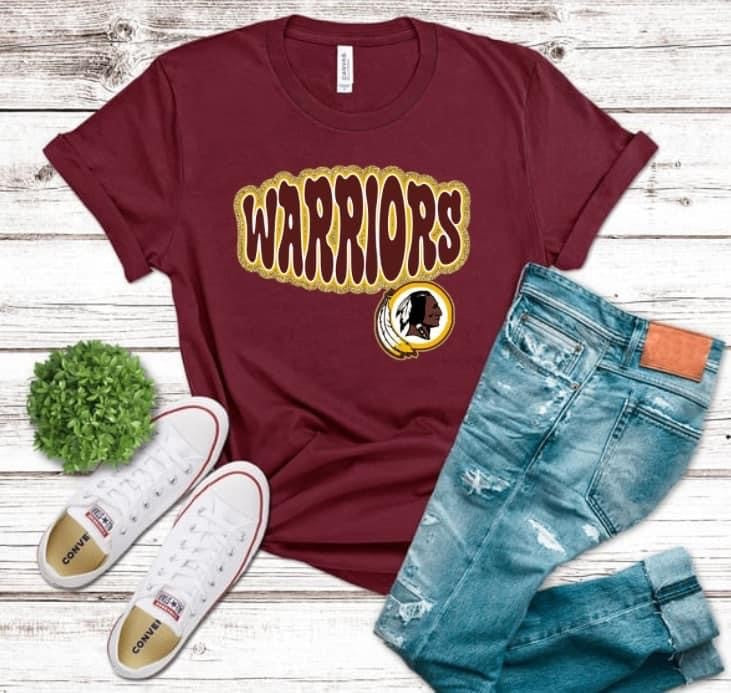 Warrior bubble glitter