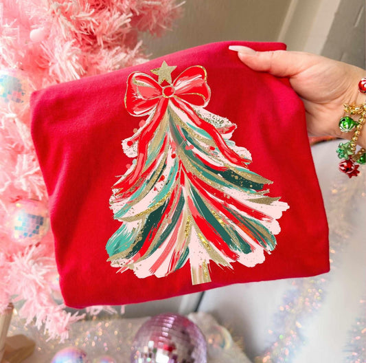 Watercolor Christmas Tree