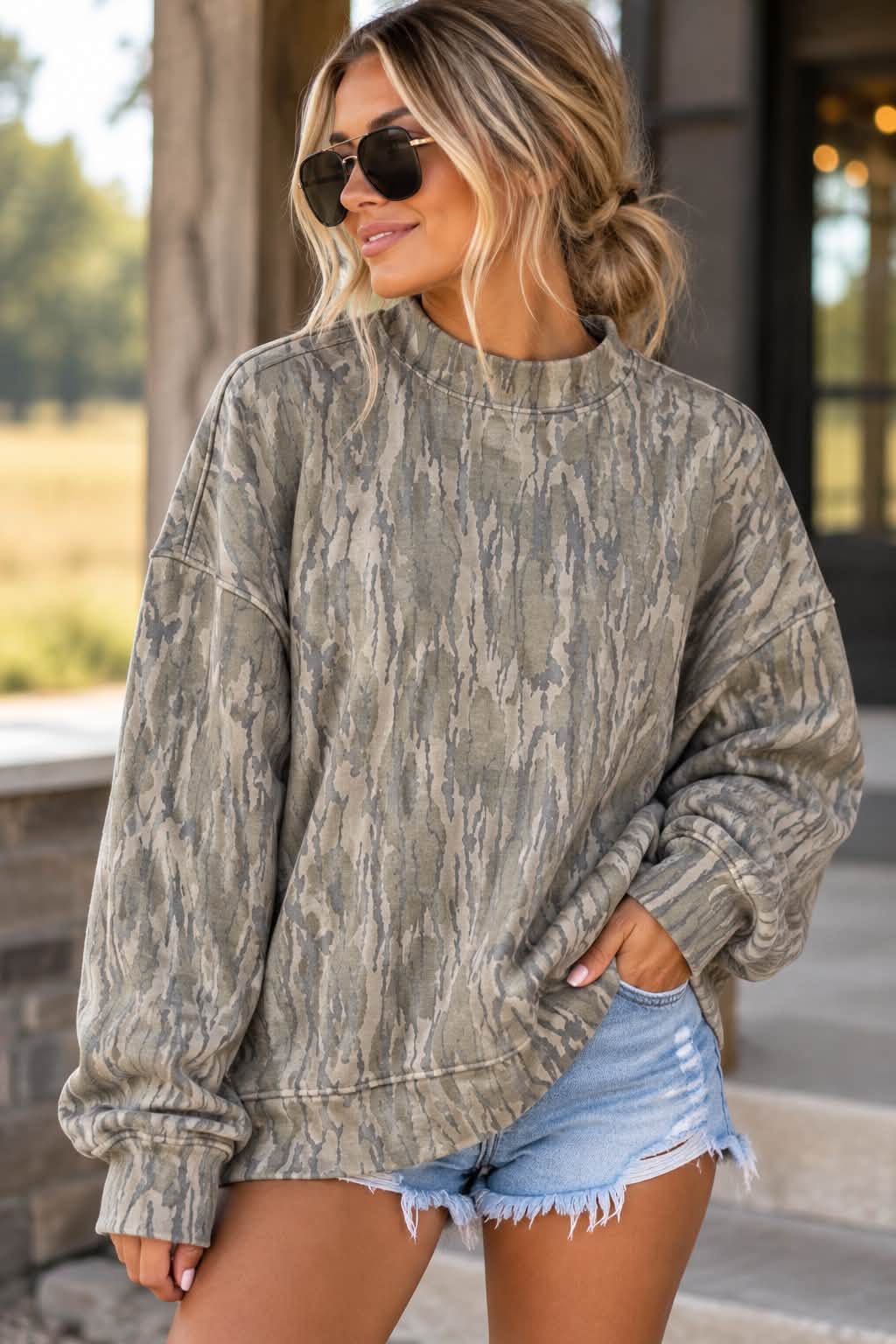 Florida Mossy Oak Bottomland Mockneck Pre-Order Closing 10/2