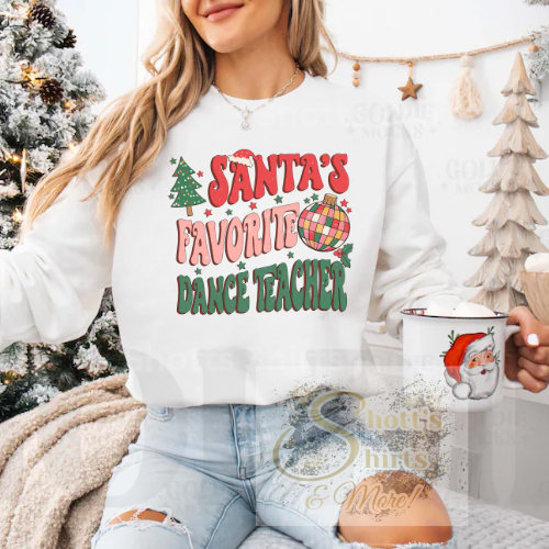 Santas Favorite Dance Teacher
