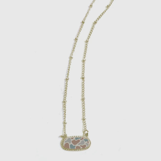 Camo Necklace