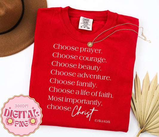 Choose Christ!