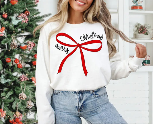 Merry Christmas red Coquette